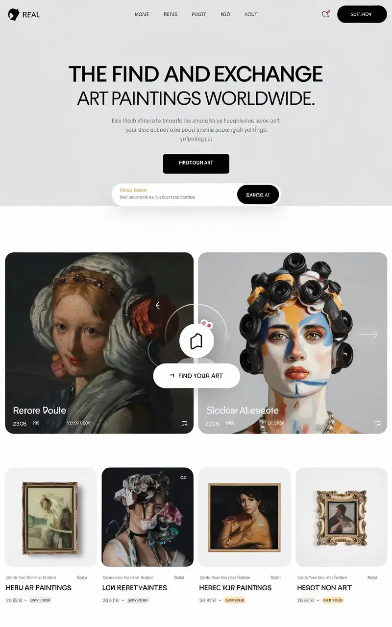 Modern-and-Luxury-Website-Template-for-Global-Art-Exchange-Platform