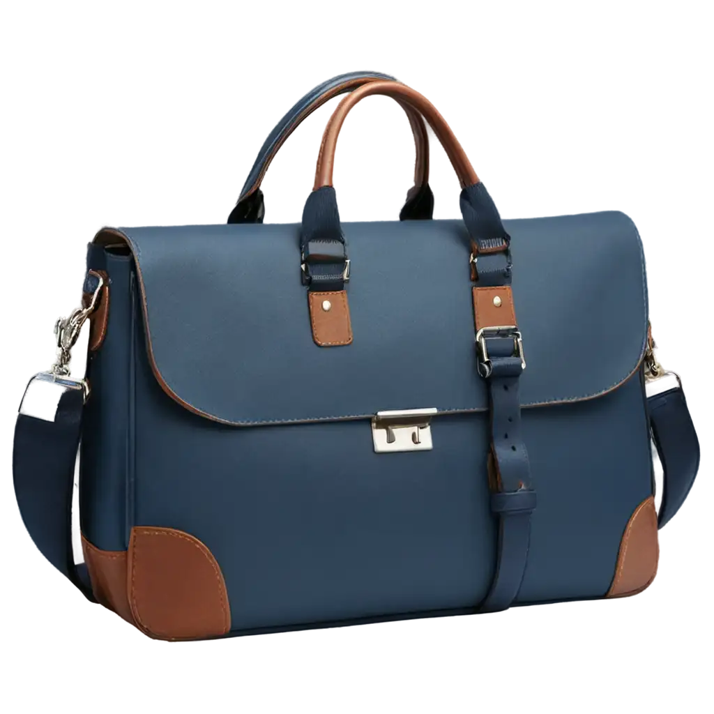 Blue-Working-Bag-PNG-HighQuality-Transparent-Image-for-Versatile-Usage