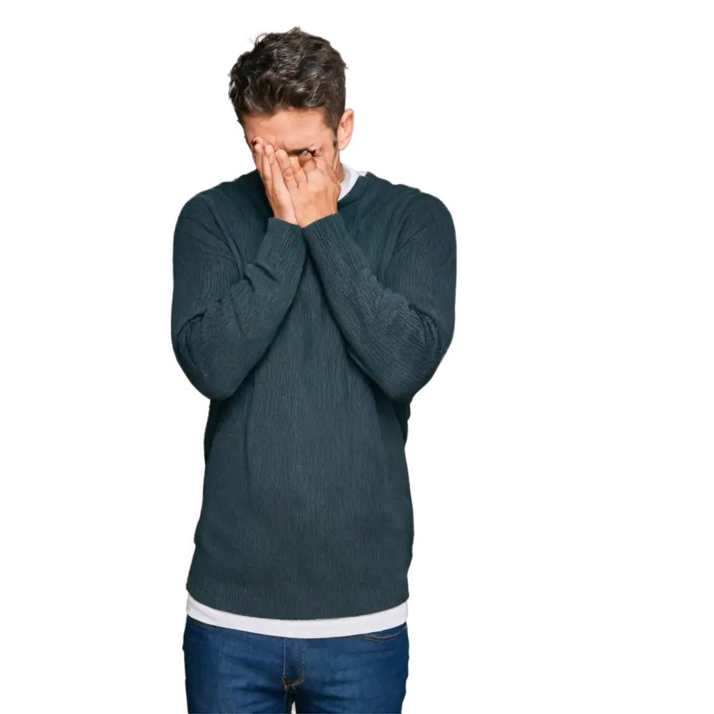 PNG-Image-Usage-ScenariosSad-Reaction-PNG-Image-HighQuality-Transparent-Artwork-for-Emotional-Impact