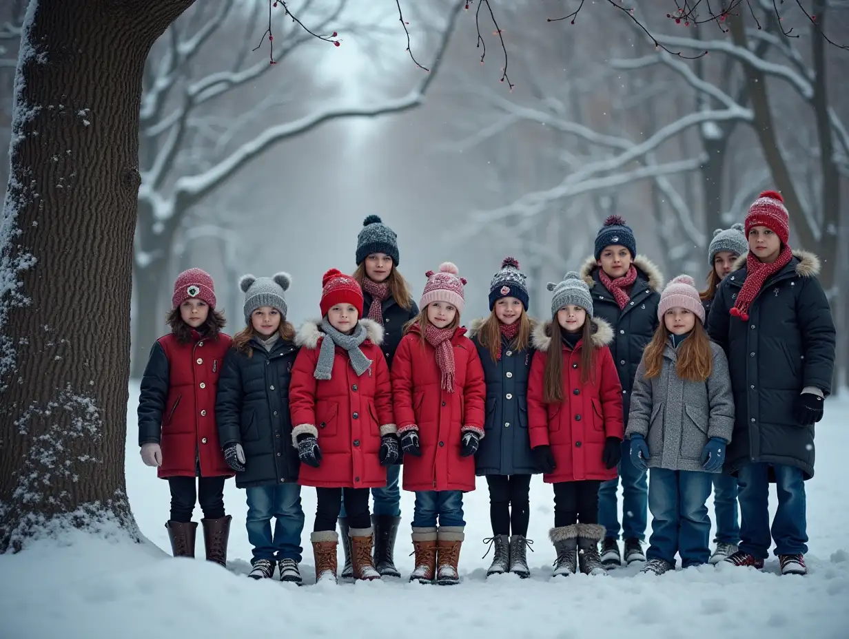 Schoolchildren-Celebrating-New-Year-in-Moscow