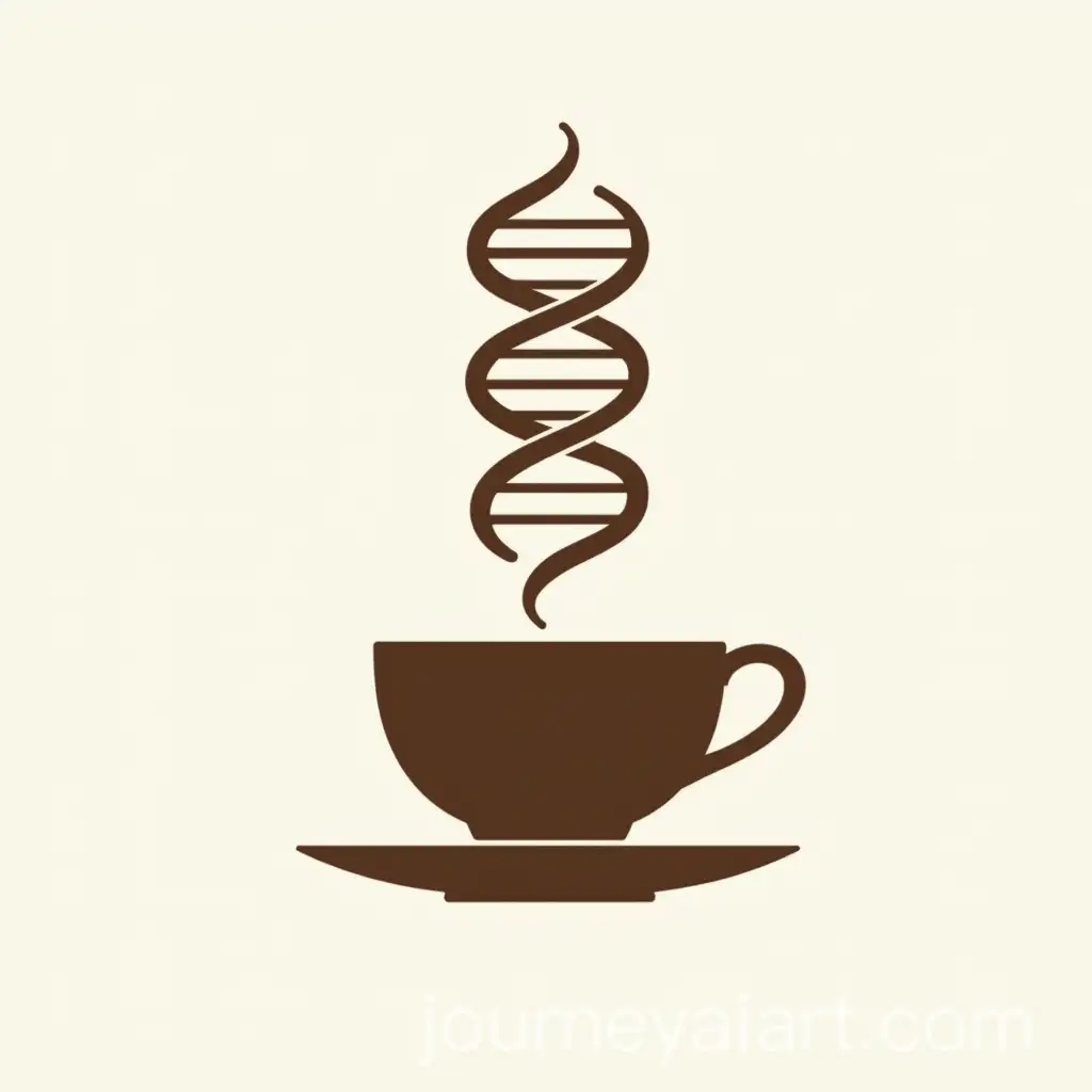 Corporate-Logo-Featuring-Teacup-with-Steam-in-DNA-Helix-Shape