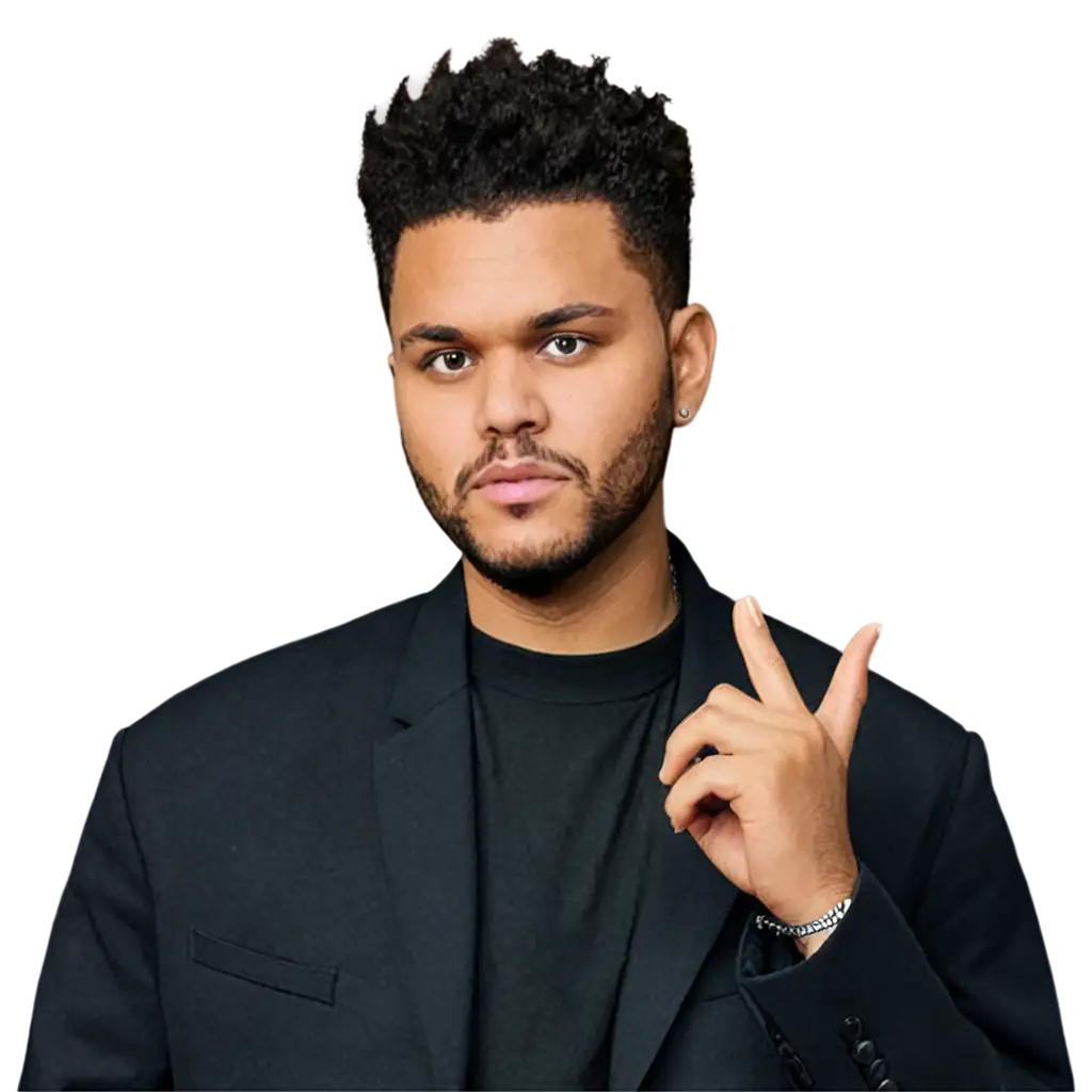 The-Weeknd-PNG-Image-for-Creative-and-Digital-Use-High-Quality-and-Clarity