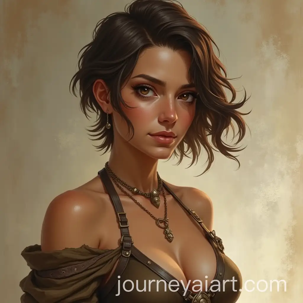Female-Human-Fighter-in-Fantasy-Setting-with-Tan-Skin-Short-Hair-and-Brown-Eyes
