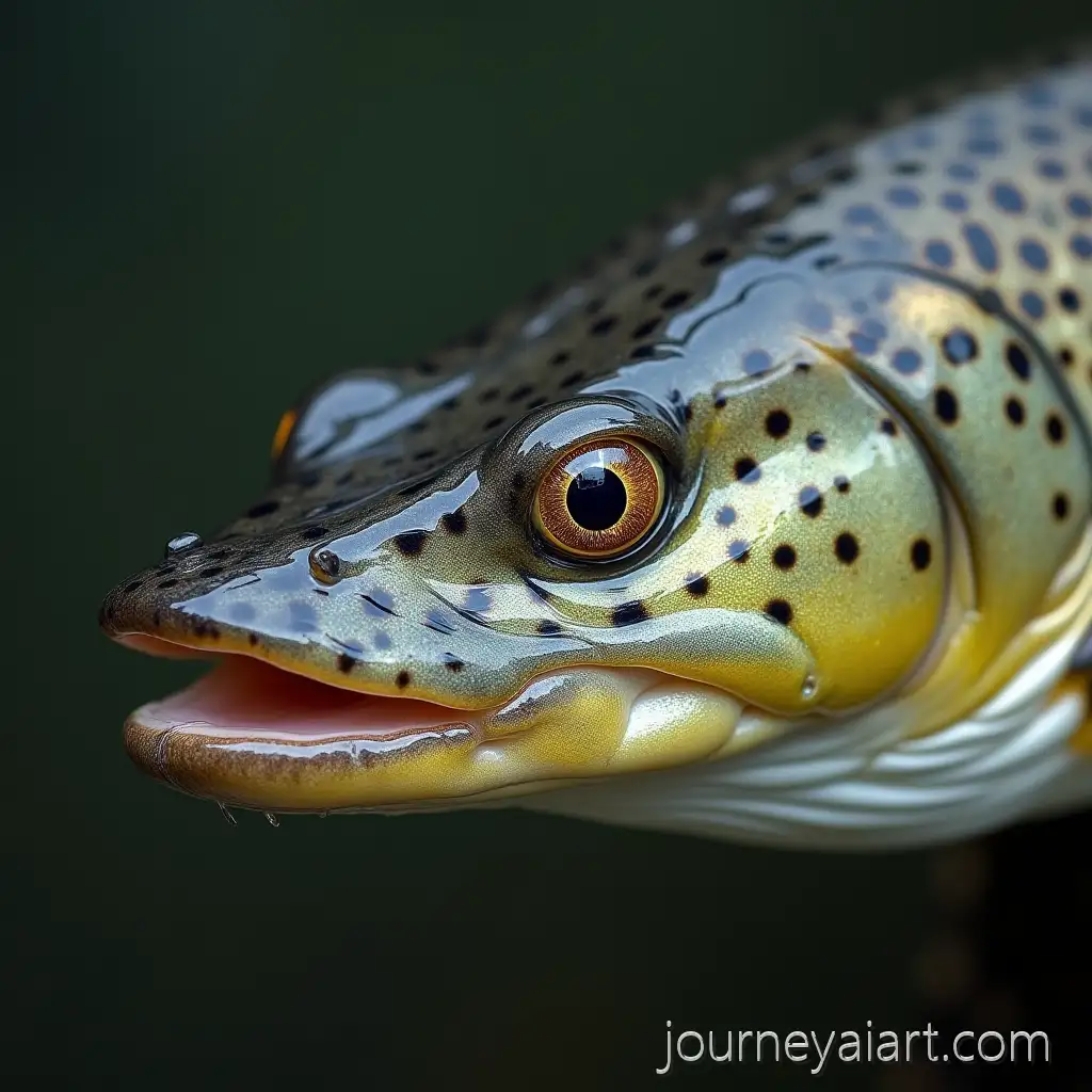 CloseUp-of-a-Pikes-Face-in-PosterPike-face-closeup-Style