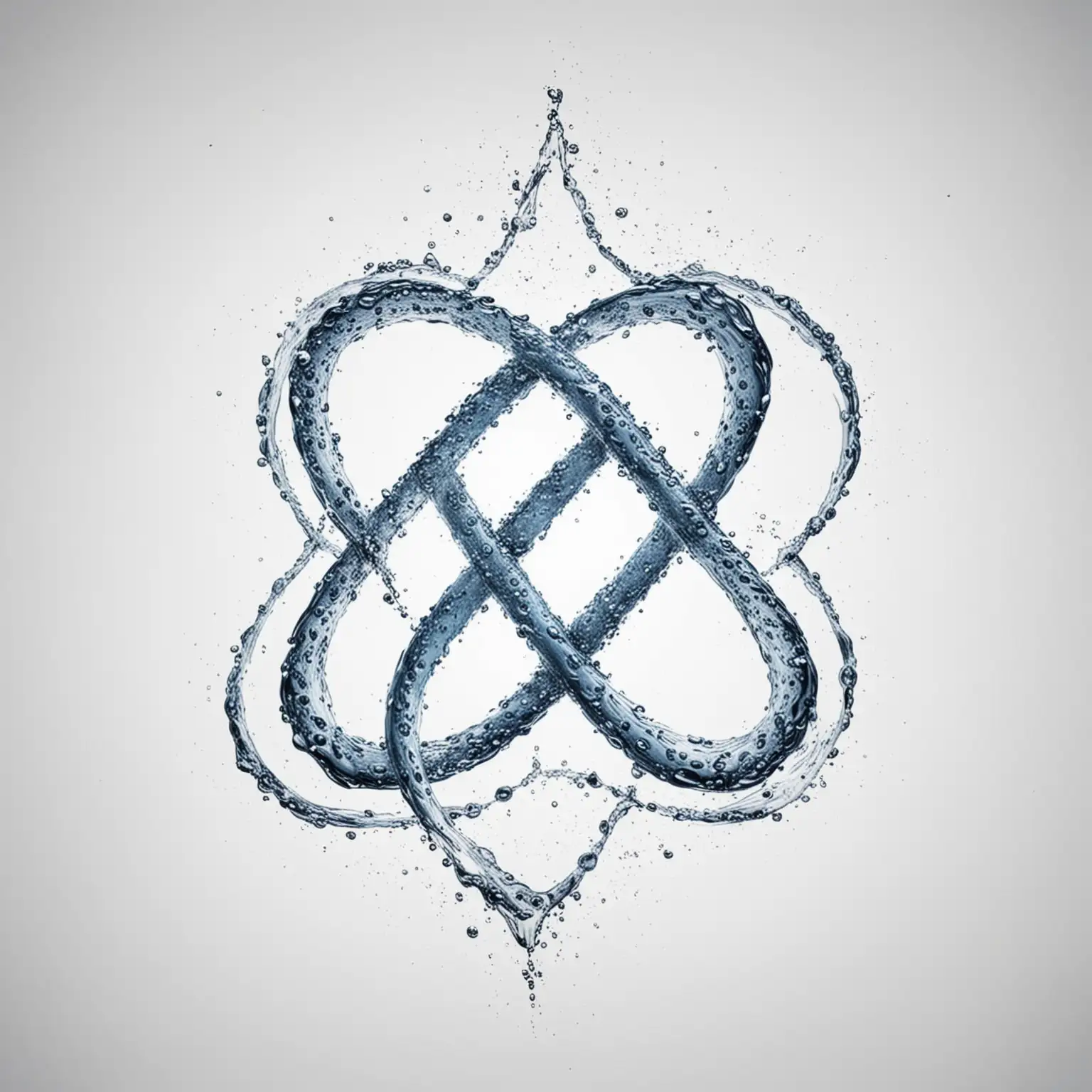 Infinity-Symbol-Water-Element-on-White-Background