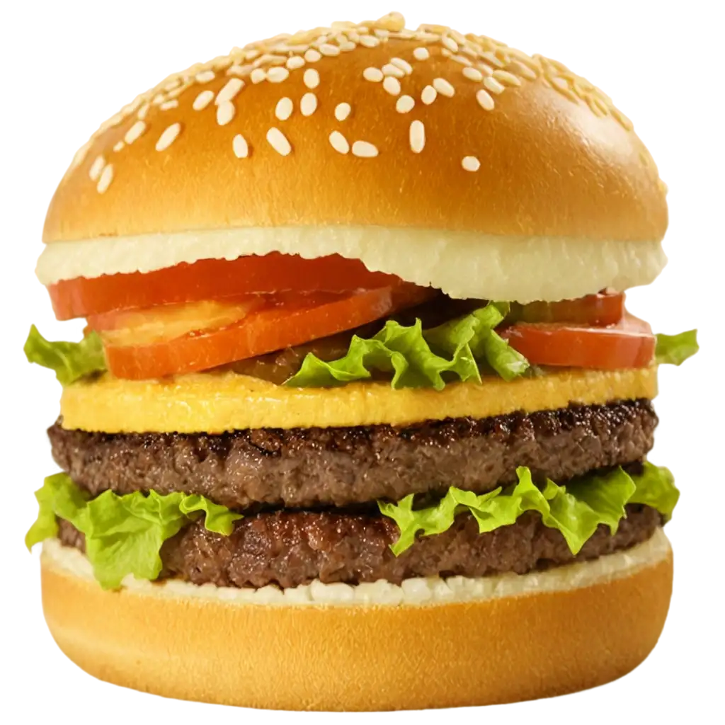 HighQuality-Burger-PNG-Image-for-Diverse-Applications