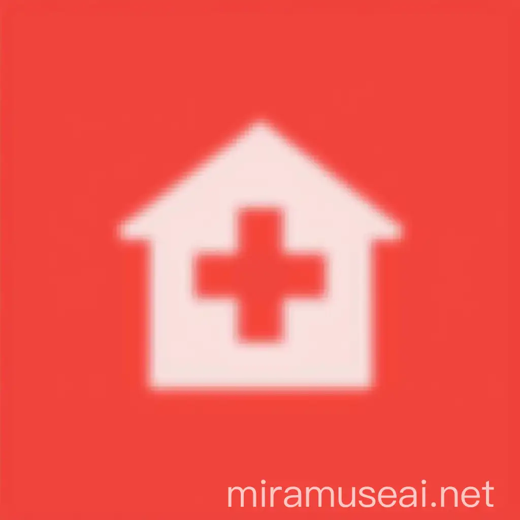 Red Life Insurance Icon