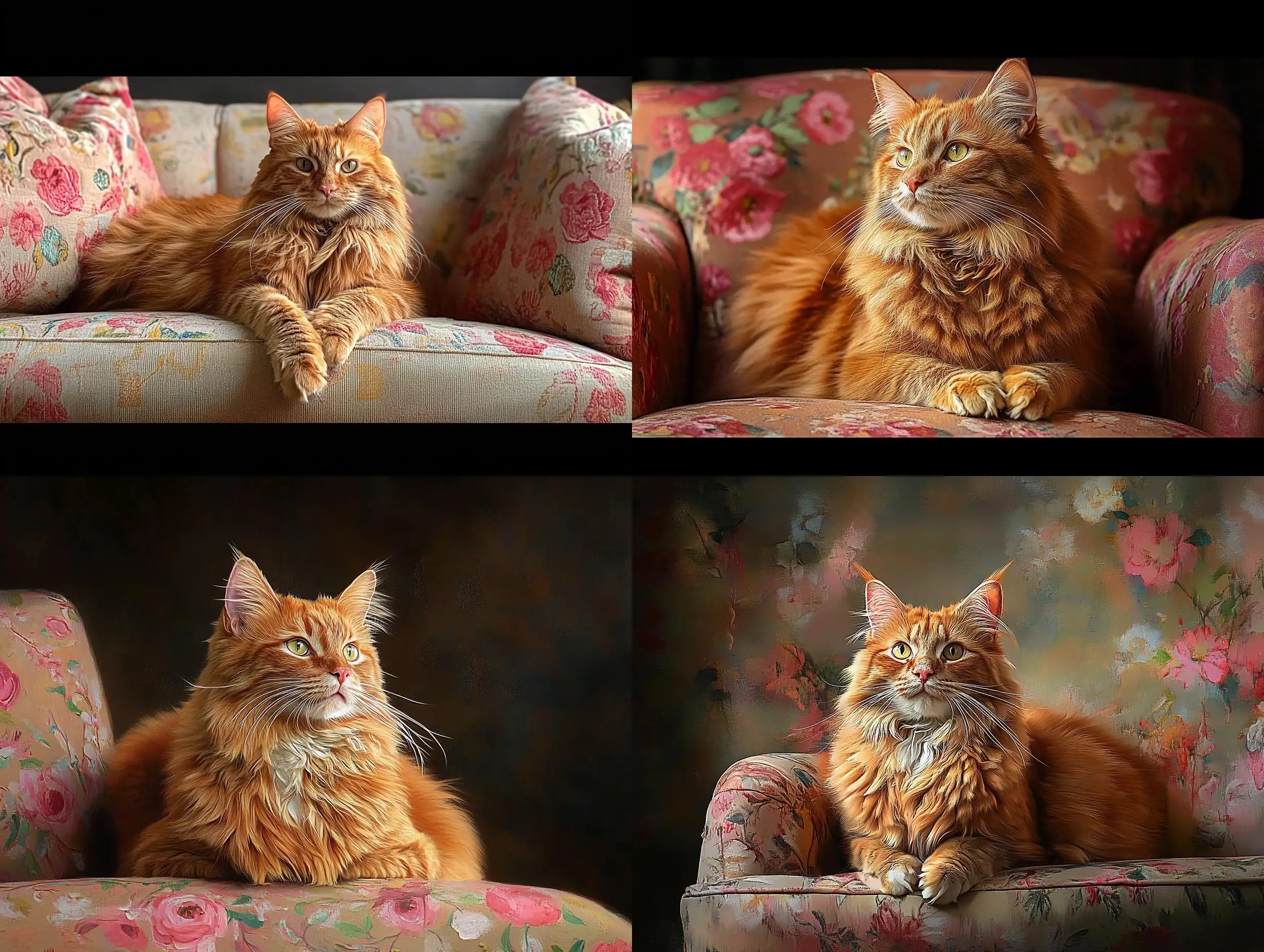 Adult-RedHaired-Maine-Coon-Cat-Looking-Curiously