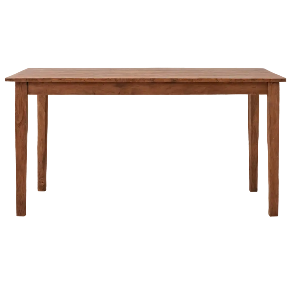 Wooden-Rectangular-Table-PNG-Image-for-Versatile-Use-in-Digital-and-Print-Designs