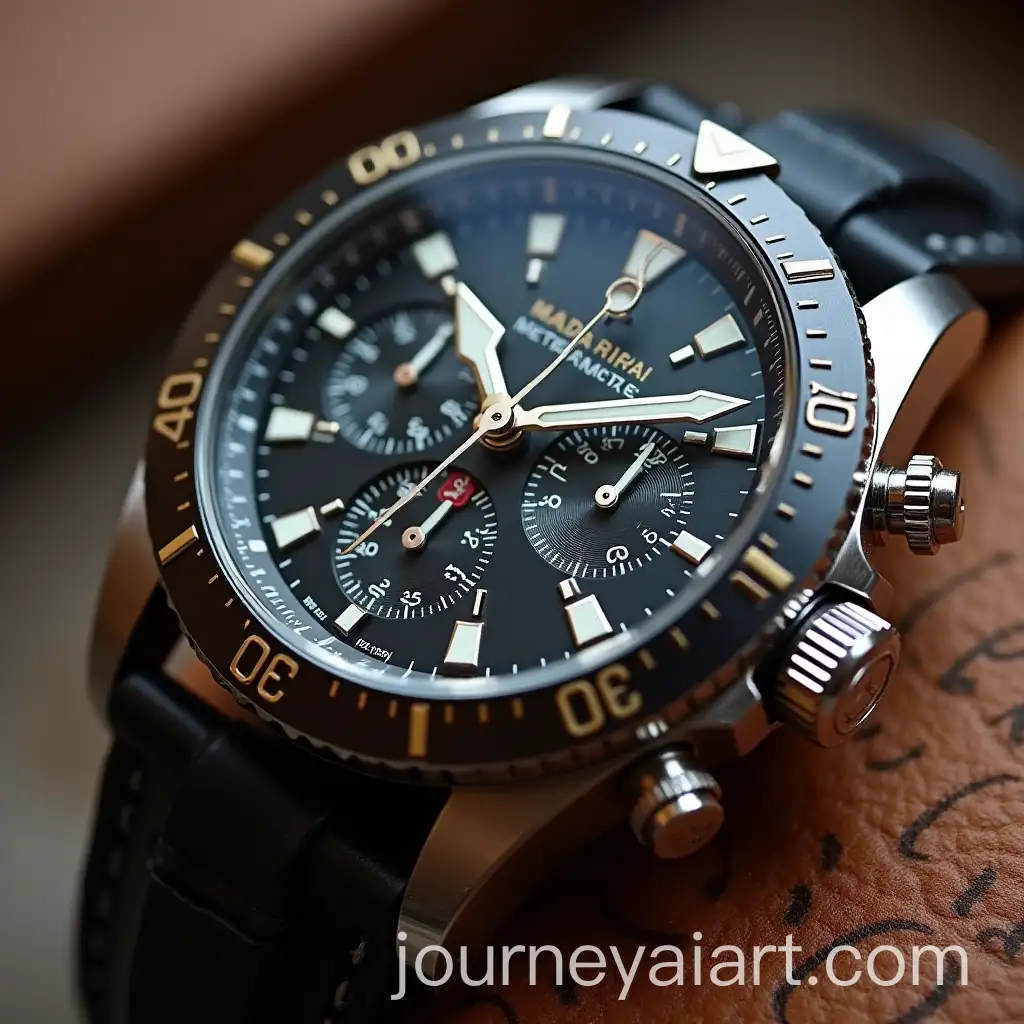 Closeup-of-Stylish-Watches-with-Sleek-Design-and-Sophisticated-Details