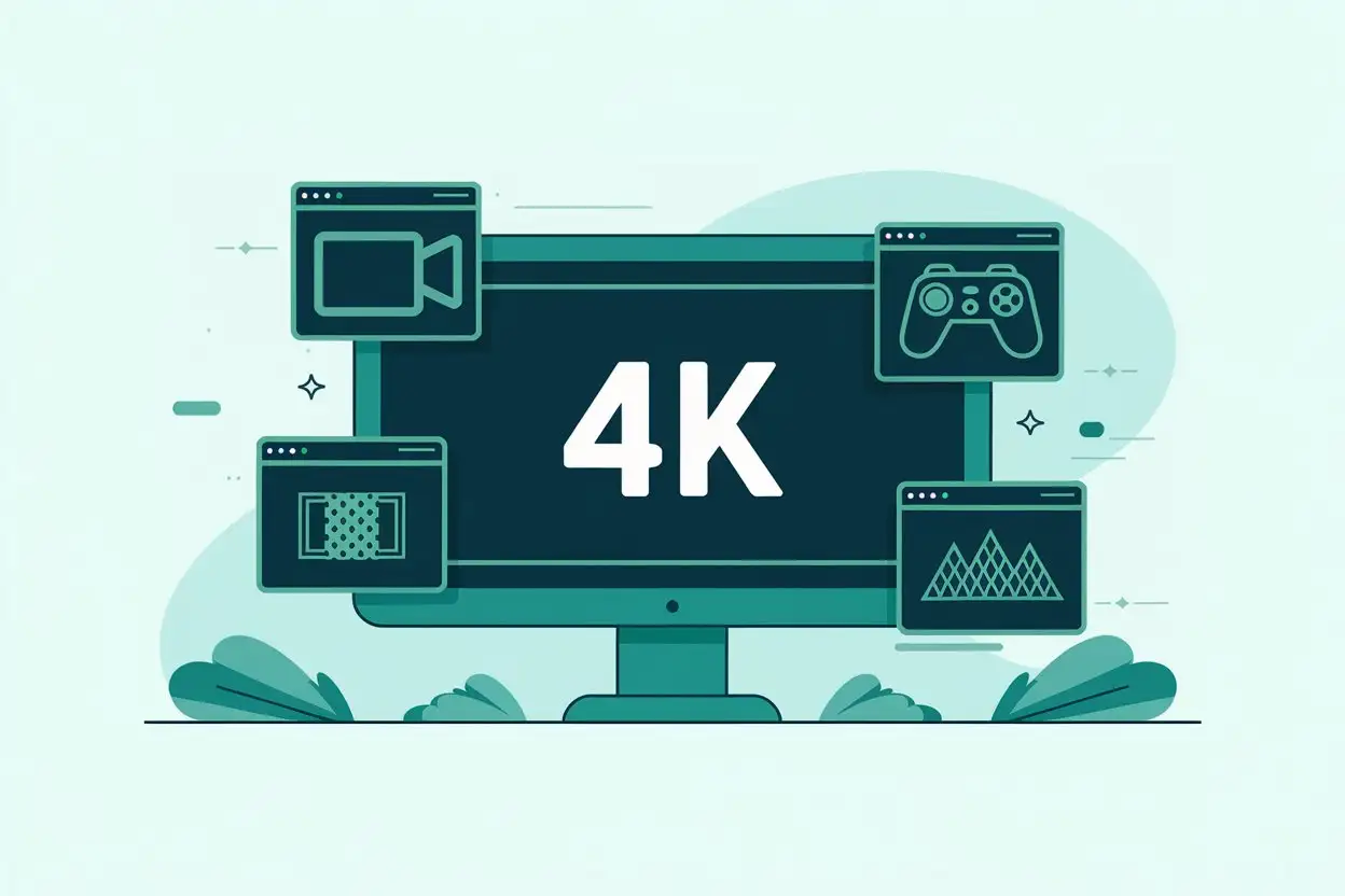 Qualité 4K digne des standards professionnels