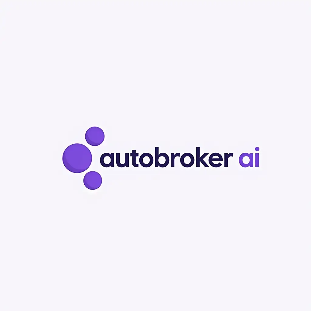 Minimalist Logo Design for Autobroker AI Simplifying Car Transactions with AI Search