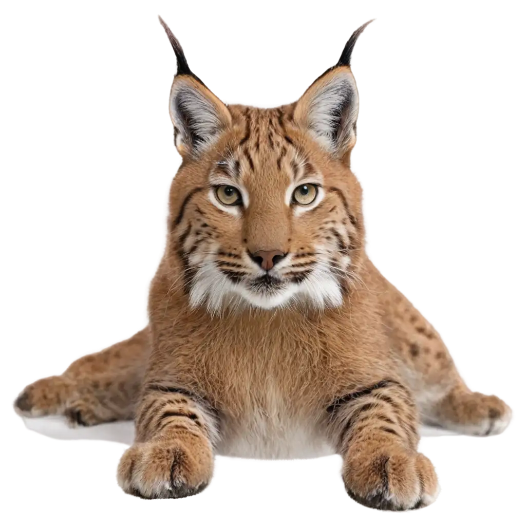 High-Quality-Lynx-Front-View-PNG-Image-for-Professional-Use