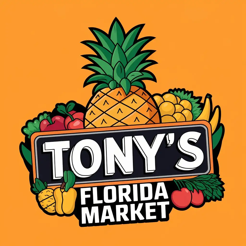 Tonys-Florida-Market-Sign-Featuring-Upside-Down-Pineapple-Logo