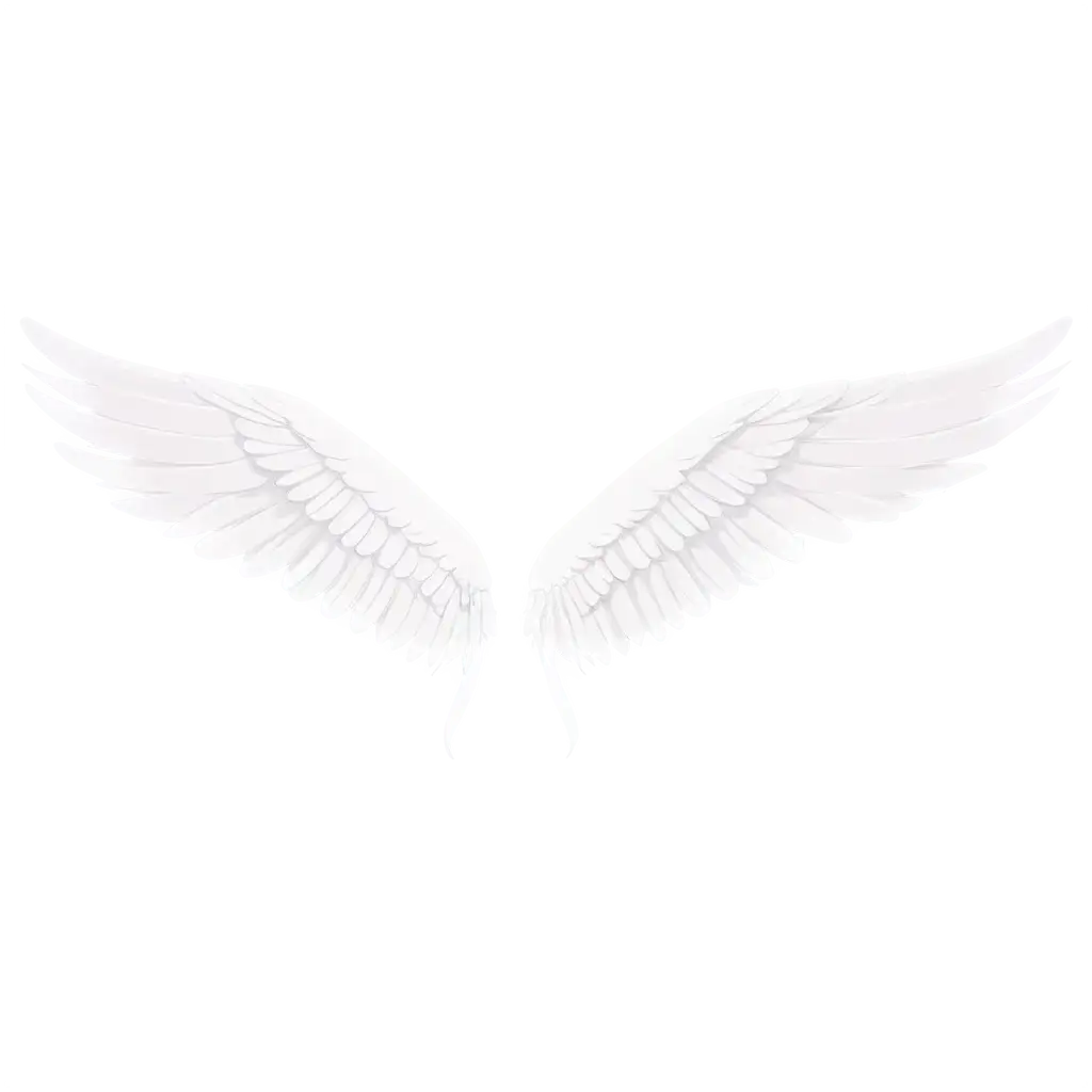 Minimalist-Drawing-of-a-Pair-of-White-Angel-Wings-PNG-Enhance-Your-Visual-Projects