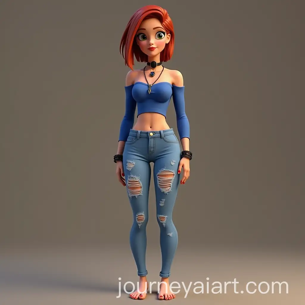 Happy-Mary-Jane-Watson-at-Home-in-Casual-Fashion-from-Spiderman-Animated-Series-2003