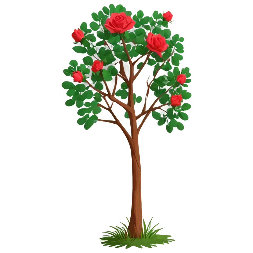 Animated-PNG-of-a-Rose-Tree-Cartoon-Background