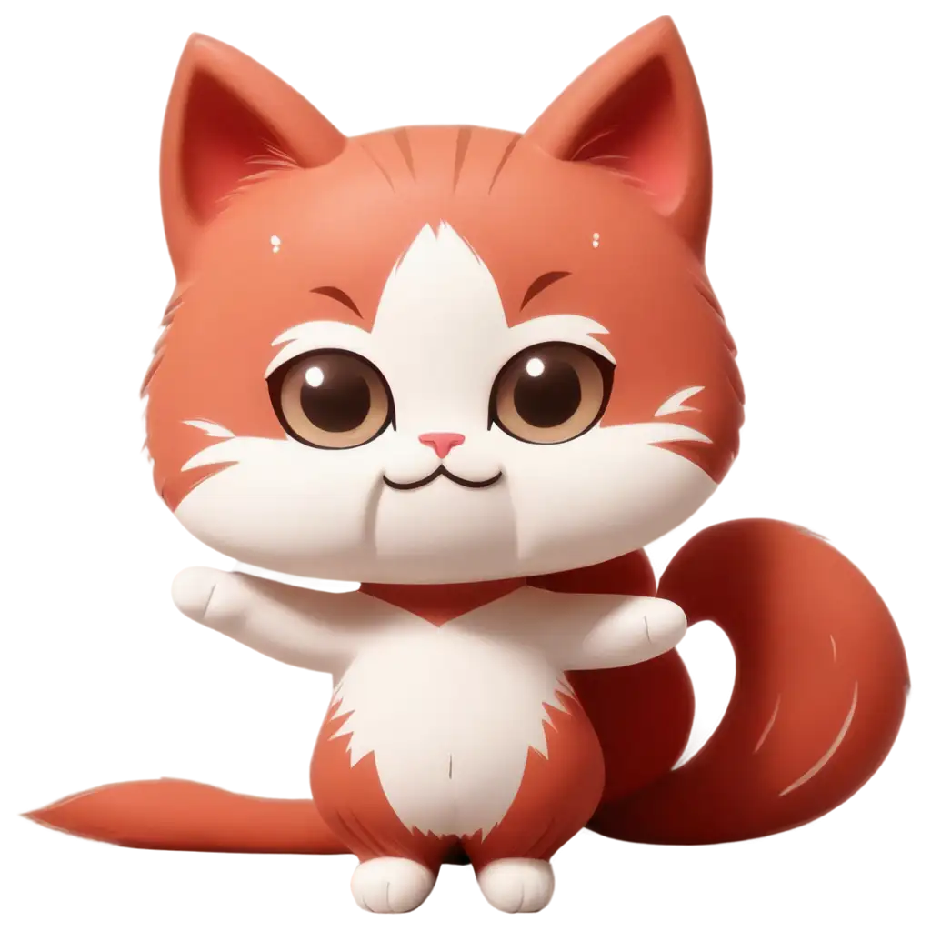 Red-and-White-Chibi-Cat-PNG-Image-Adorable-Cartoon-Illustration-for-Digital-Art-Projects