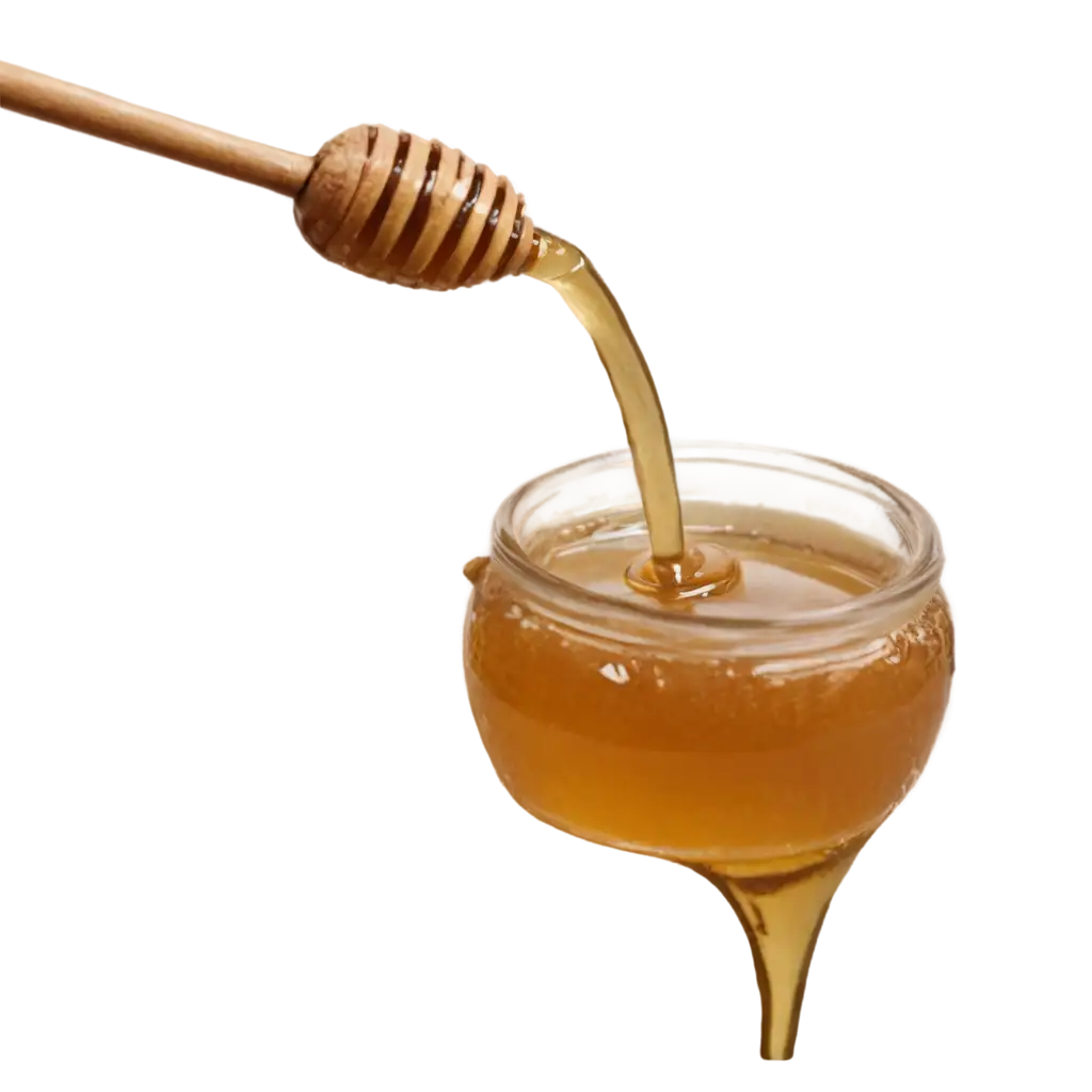 Honey-is-Falling-PNG-HighQuality-Transparent-Image-for-Creative-Use