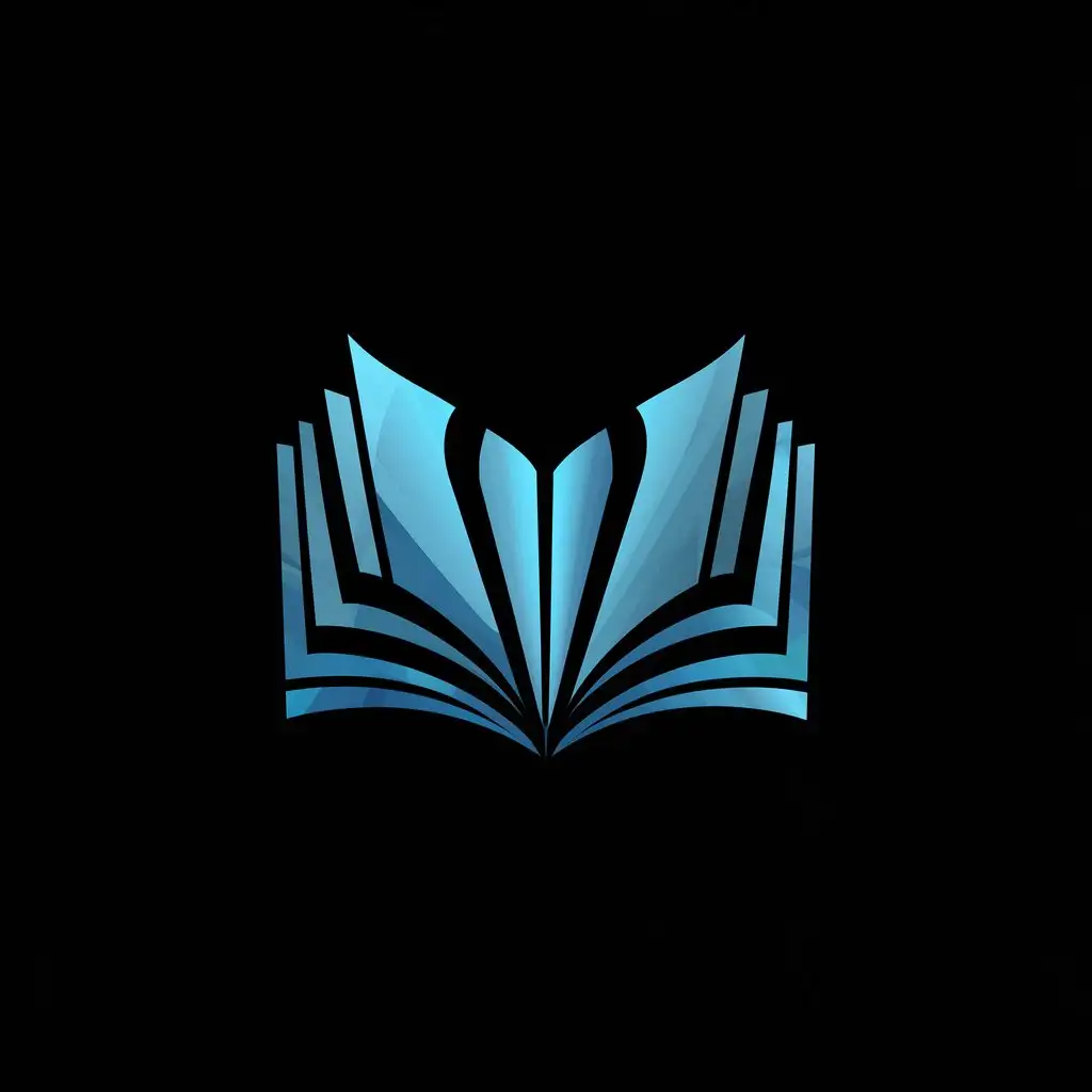 book and computer combine as logo