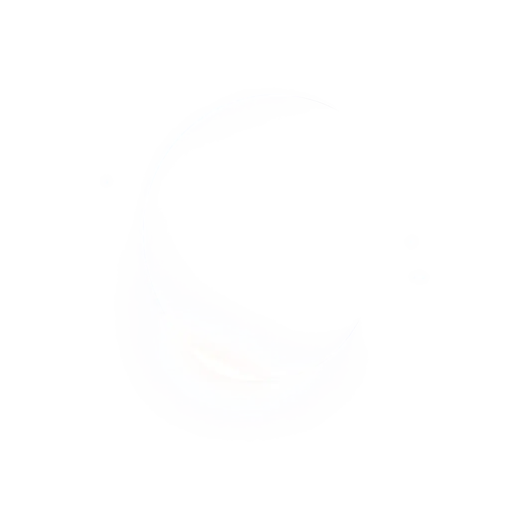 Moon-Vector-Design-in-White-Color-HighQuality-PNG-Format