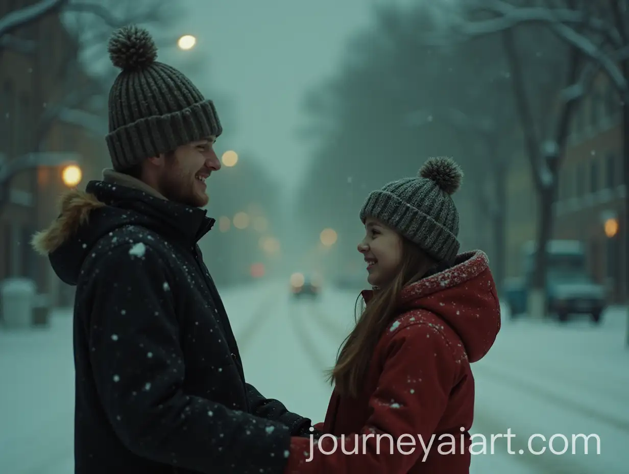 Winter-Nostalgia-in-Film-Noir-Style