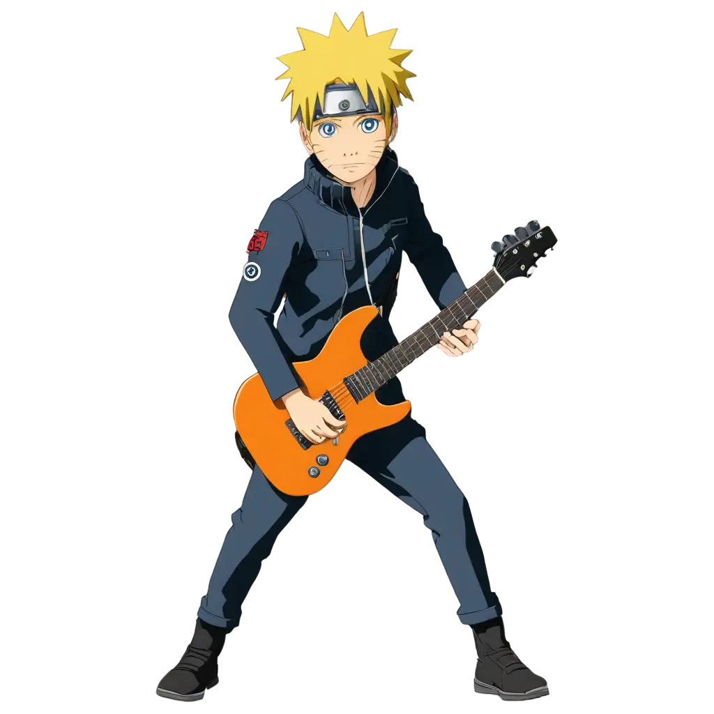 Naruto-Plays-Guitar-PNG-Image-Creative-Fan-Art-of-the-Beloved-Character