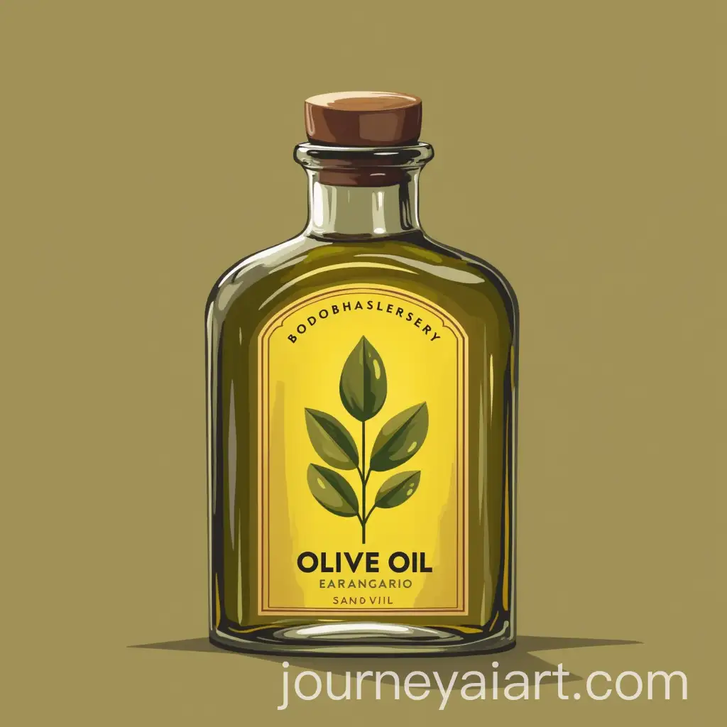 Artistic-Logo-Design-for-Olive-Oil-Bottle