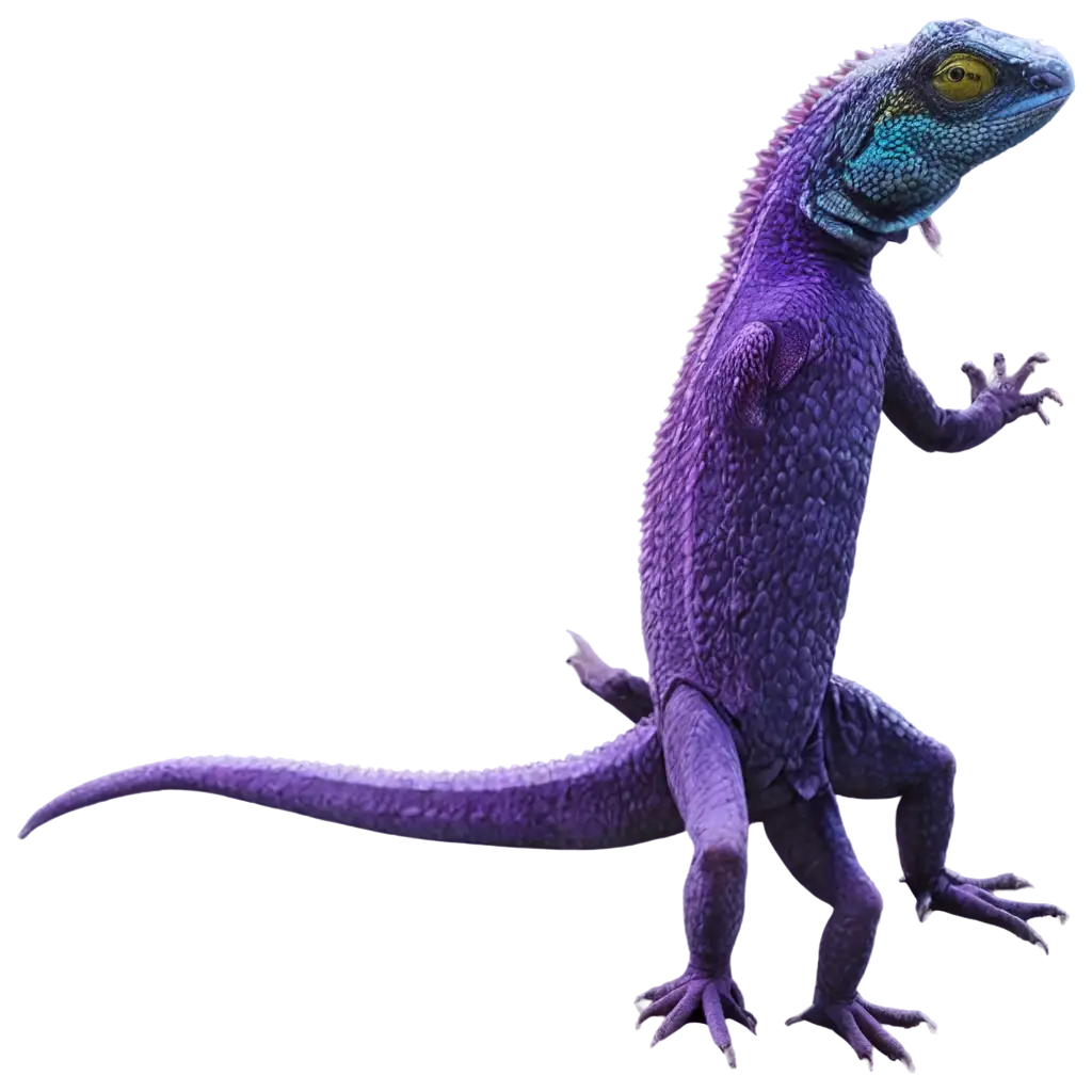 HighQuality-PNG-of-Lizard-with-Purple-Fire-Perfect-for-Digital-Art-and-Design-Projects