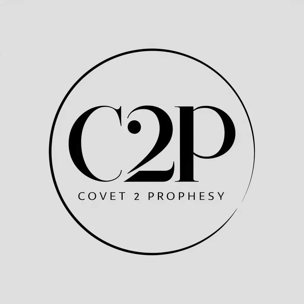 Stylized C2P Logo with Covet 2 Prophesy Tagline