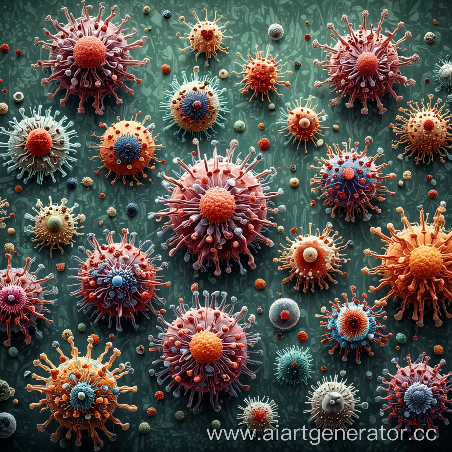 Colorful-Virus-Particles-Floating-in-Abstract-Digital-Space