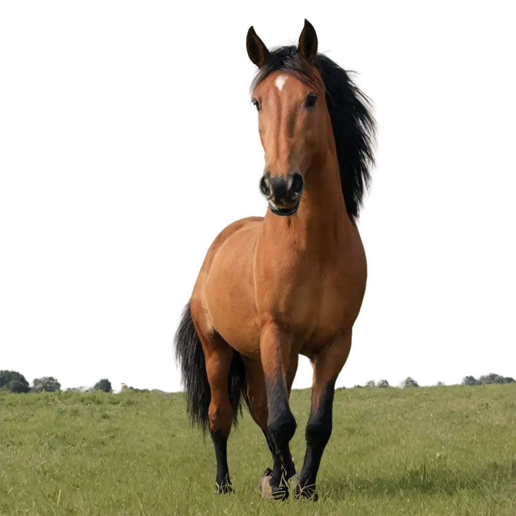 HORSE IN THE MEADOW