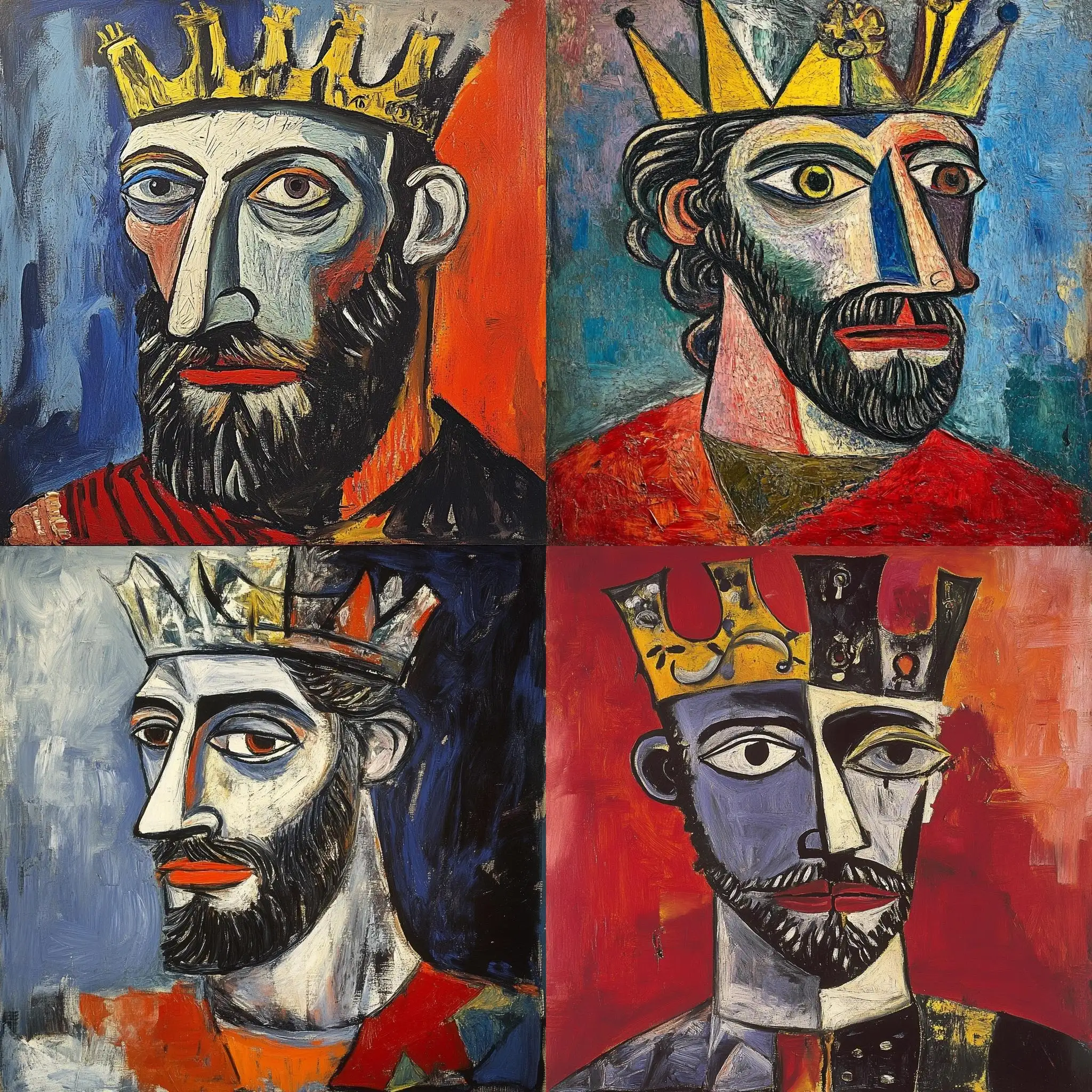 Oil-Painting-of-Henry-VIII-by-Pablo-Picasso