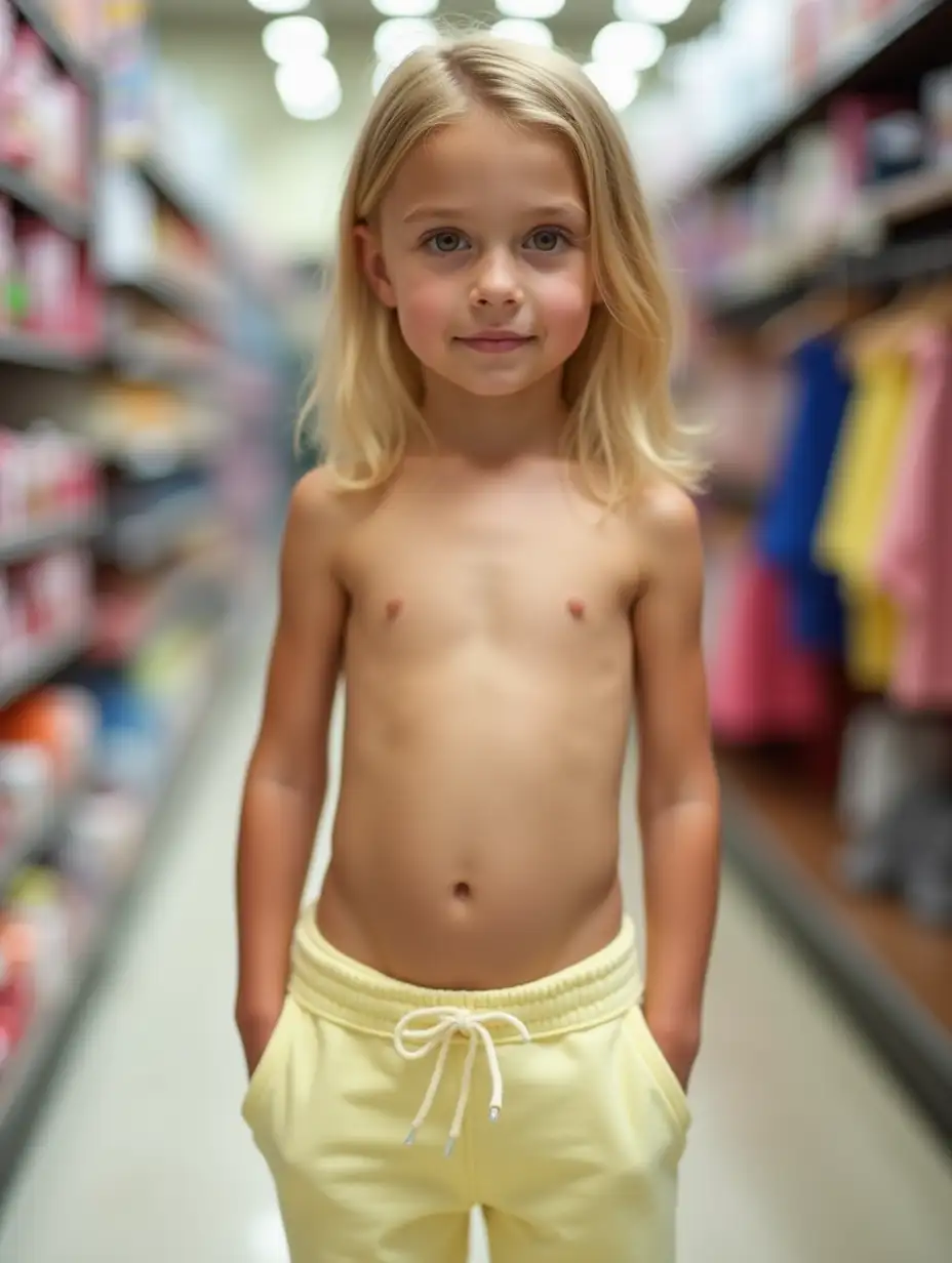 Slender-Girl-with-Sandy-Blonde-Hair-in-LowHanging-Sweatpants-at-Store