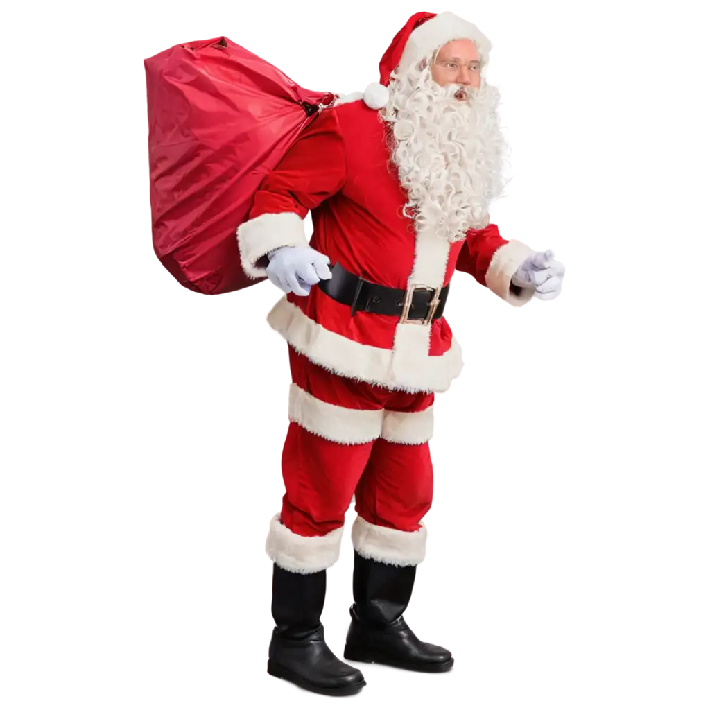 Santa-Claus-Carrying-a-Sack-of-Presents-HighQuality-PNG-Image-for-Holiday-Themes