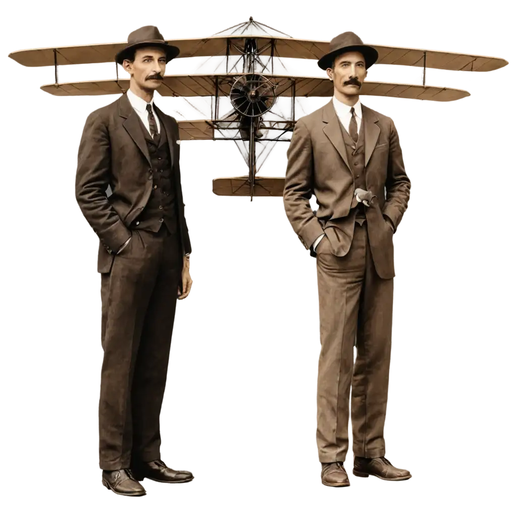 Wright-Brothers-PNG-Image-HighQuality-Transparent-Format-for-Historical-and-Educational-Use