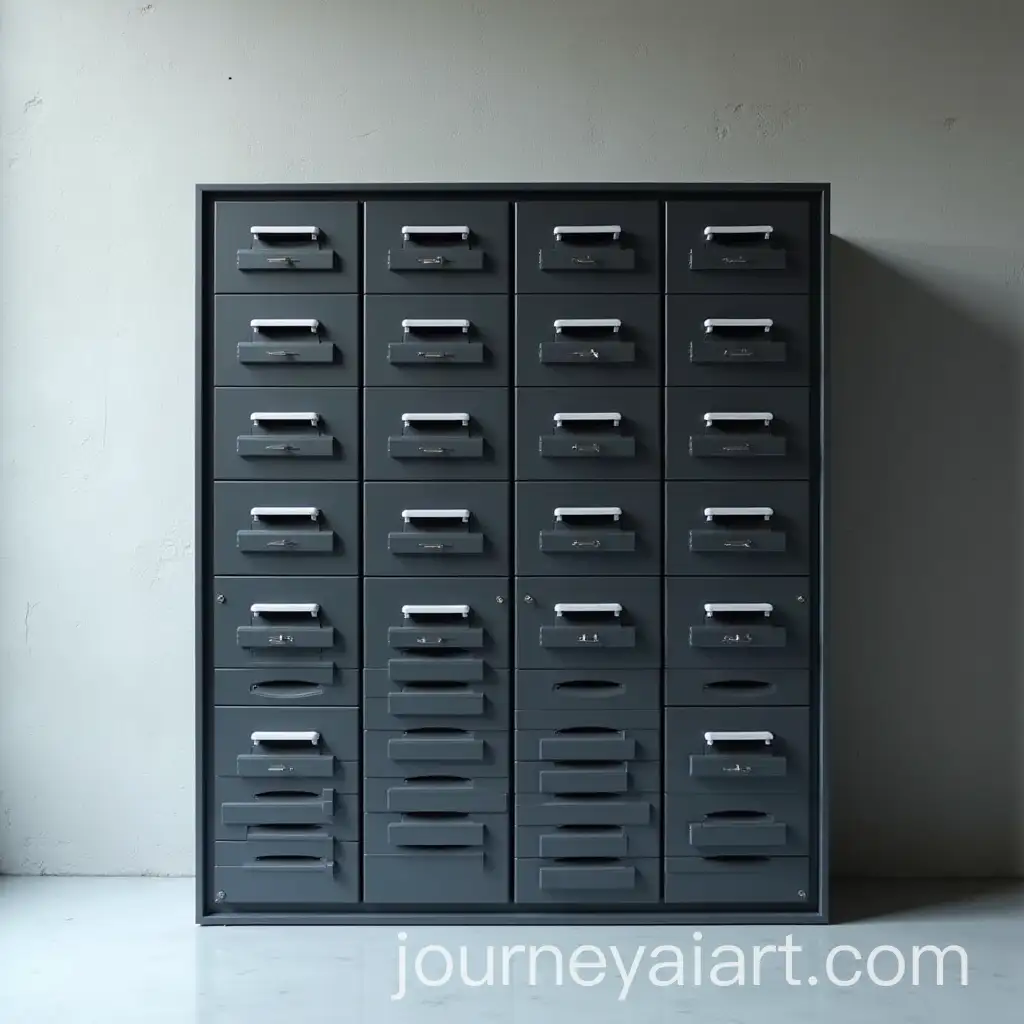 Modern-SelfService-Storage-Box-with-100-Hatches-Sleek-HighTech-Design