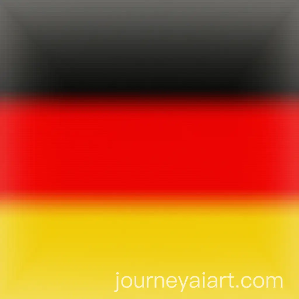 Vibrant-Germany-Flag-Against-a-Blue-Sky