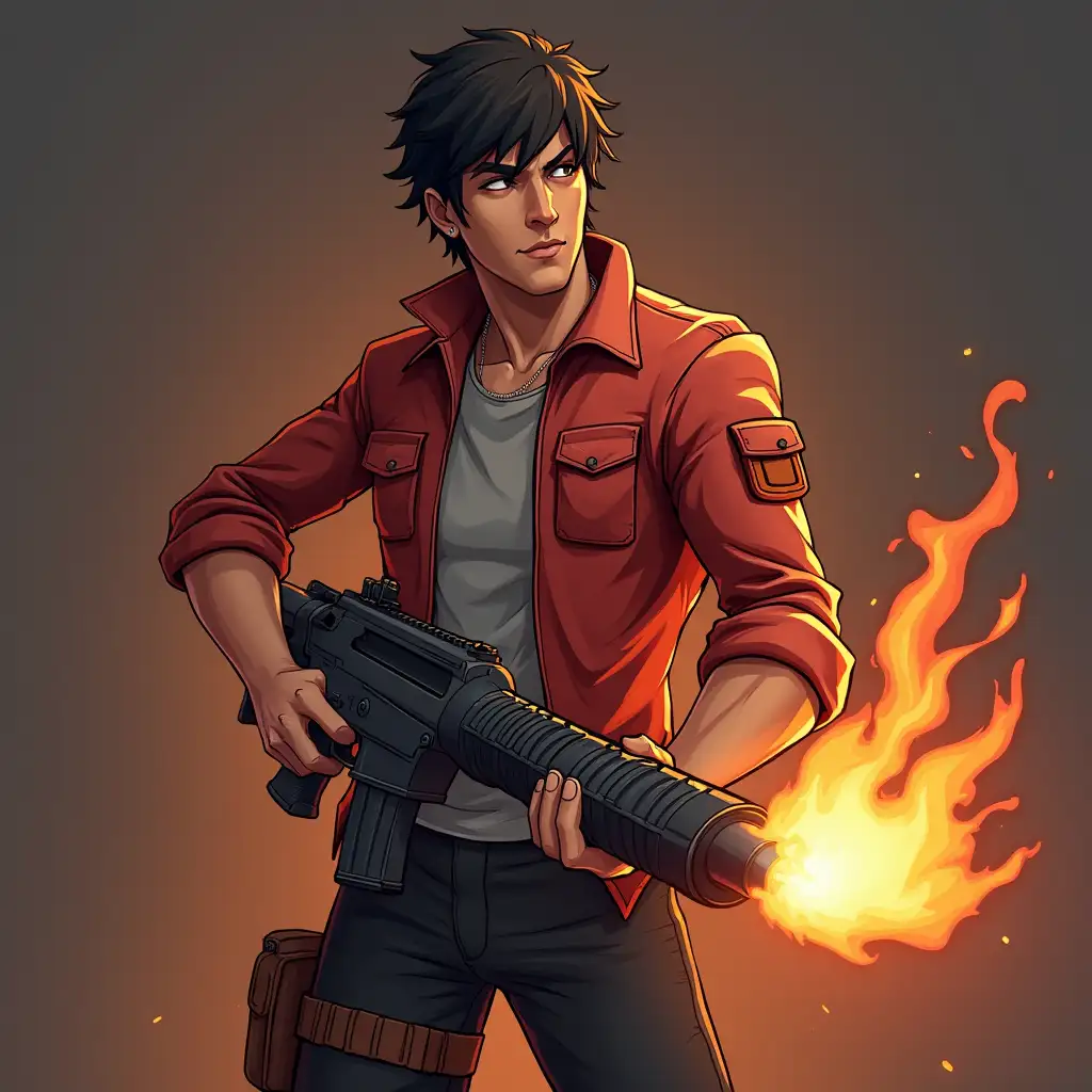 Free fire alok charecter png