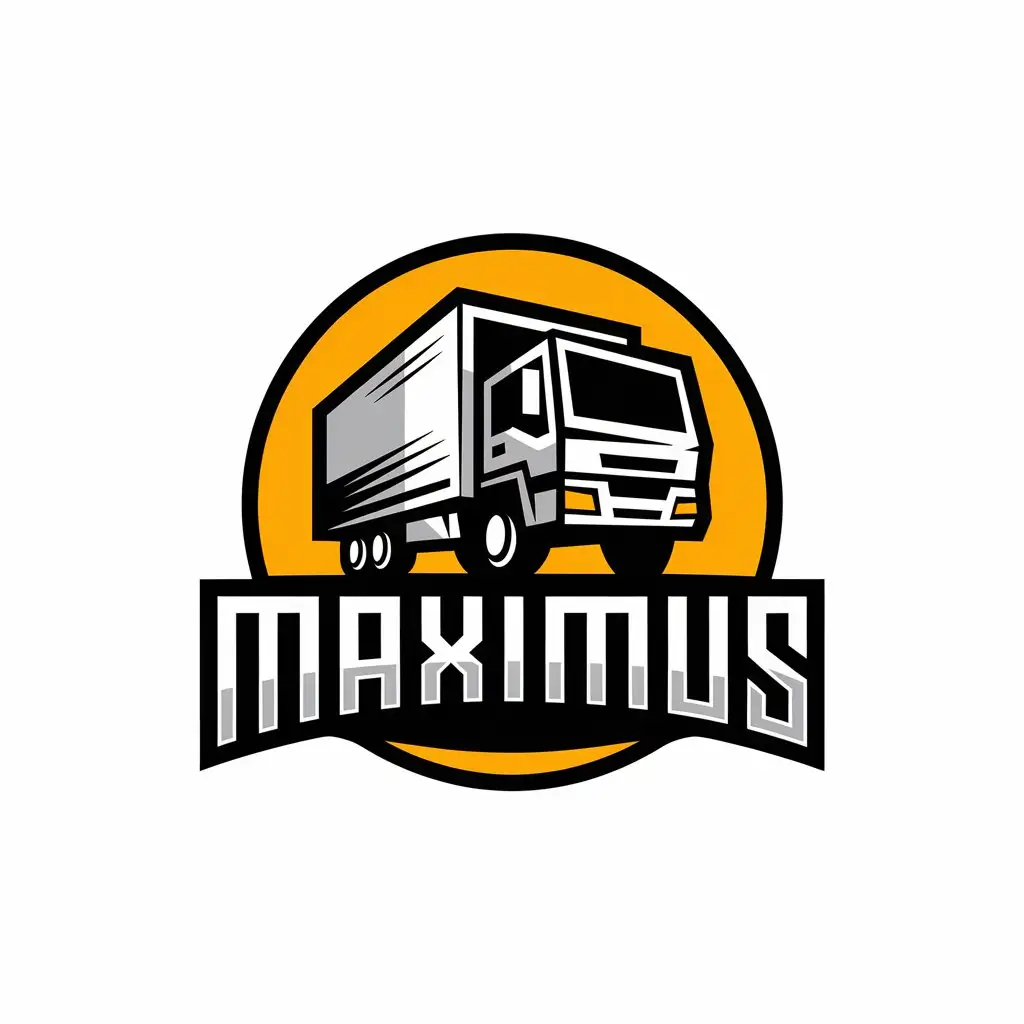 LOGO-Design-For-Maximus-Cargo-Truck-Vector-Logo-for-Automotive-Industry