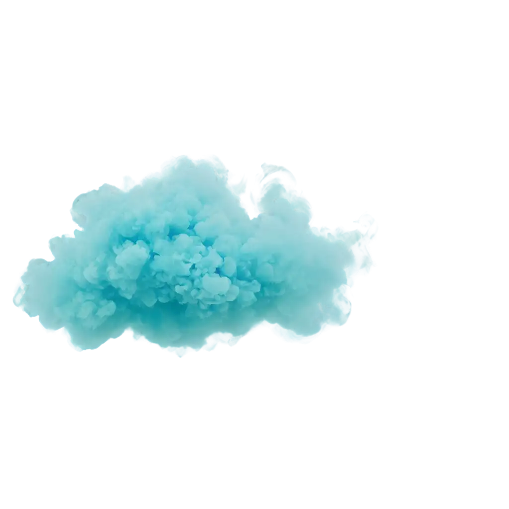 Light-Cyan-Colored-Smoke-PNG-Image-for-Creative-and-Professional-Uses