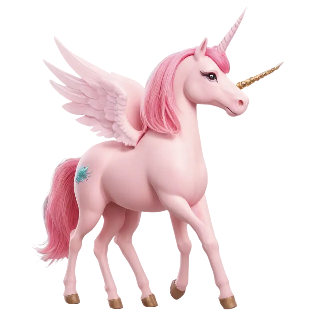 Pastel-Pink-Unicorn-with-Wings-Stunning-PNG-for-Creative-Projects