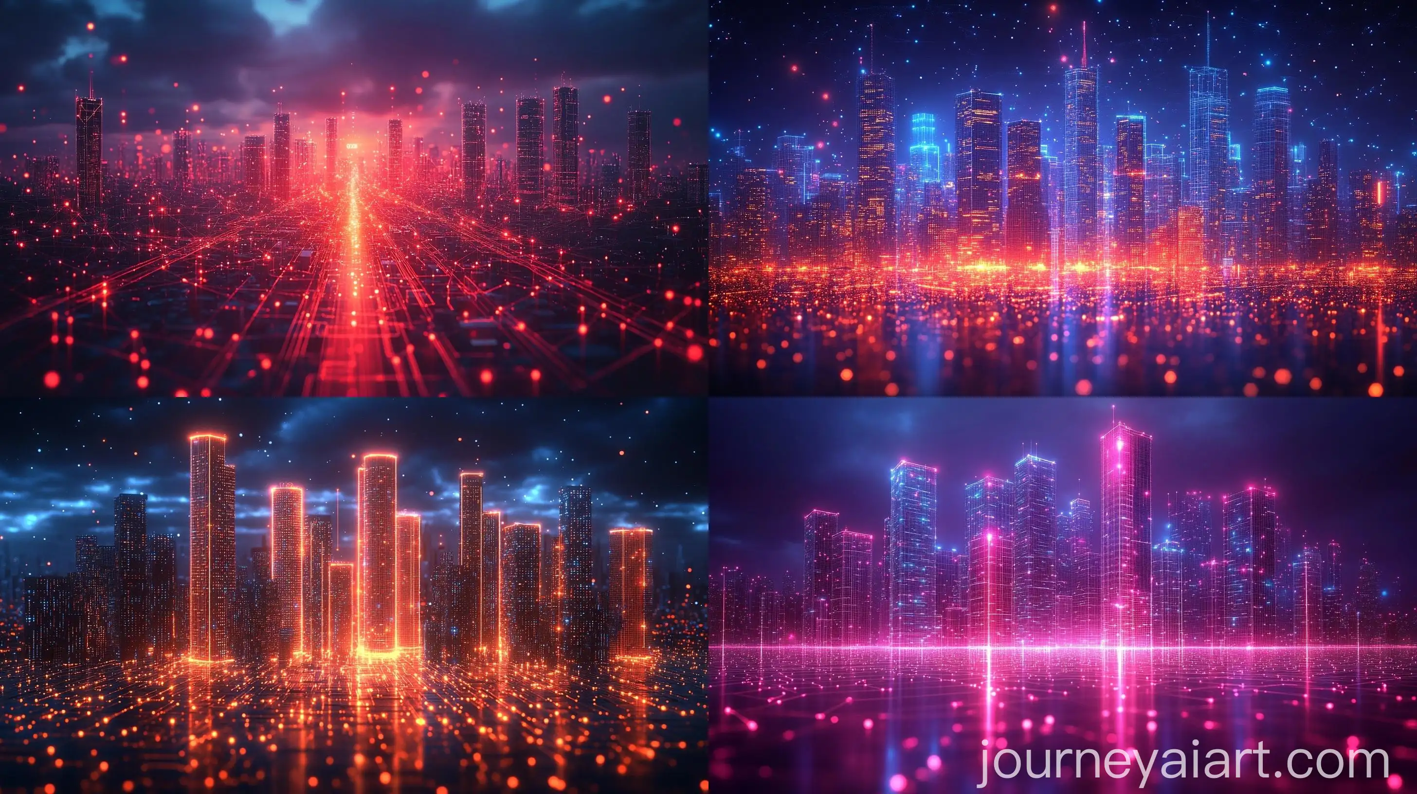 Wireless-Smart-City-Network-Illustration-with-Computer-Board