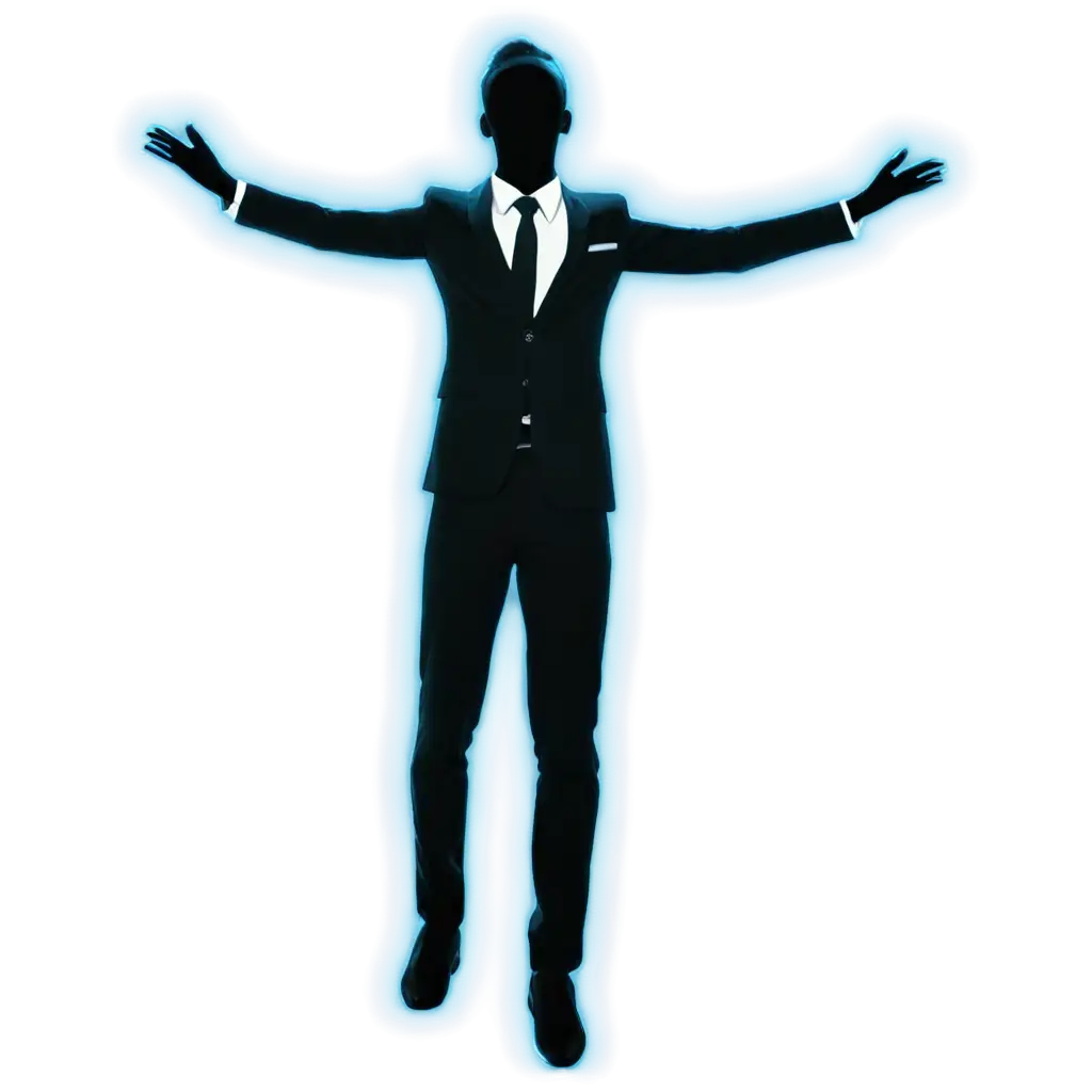 Glowing-CyanBlue-Silhouette-of-Person-in-Suit-PNG-for-Futuristic-Motion-Graphics