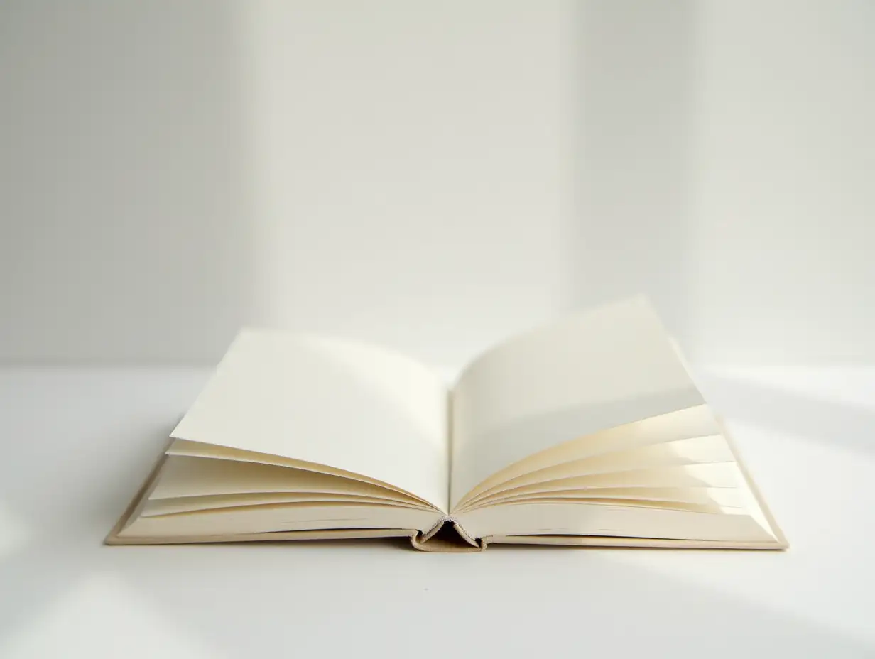 book, a minimalistic environment