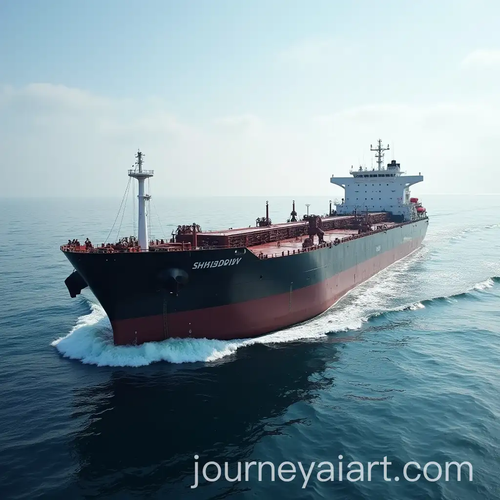 Large-Tanker-Ship-on-Open-Water-with-Cargo