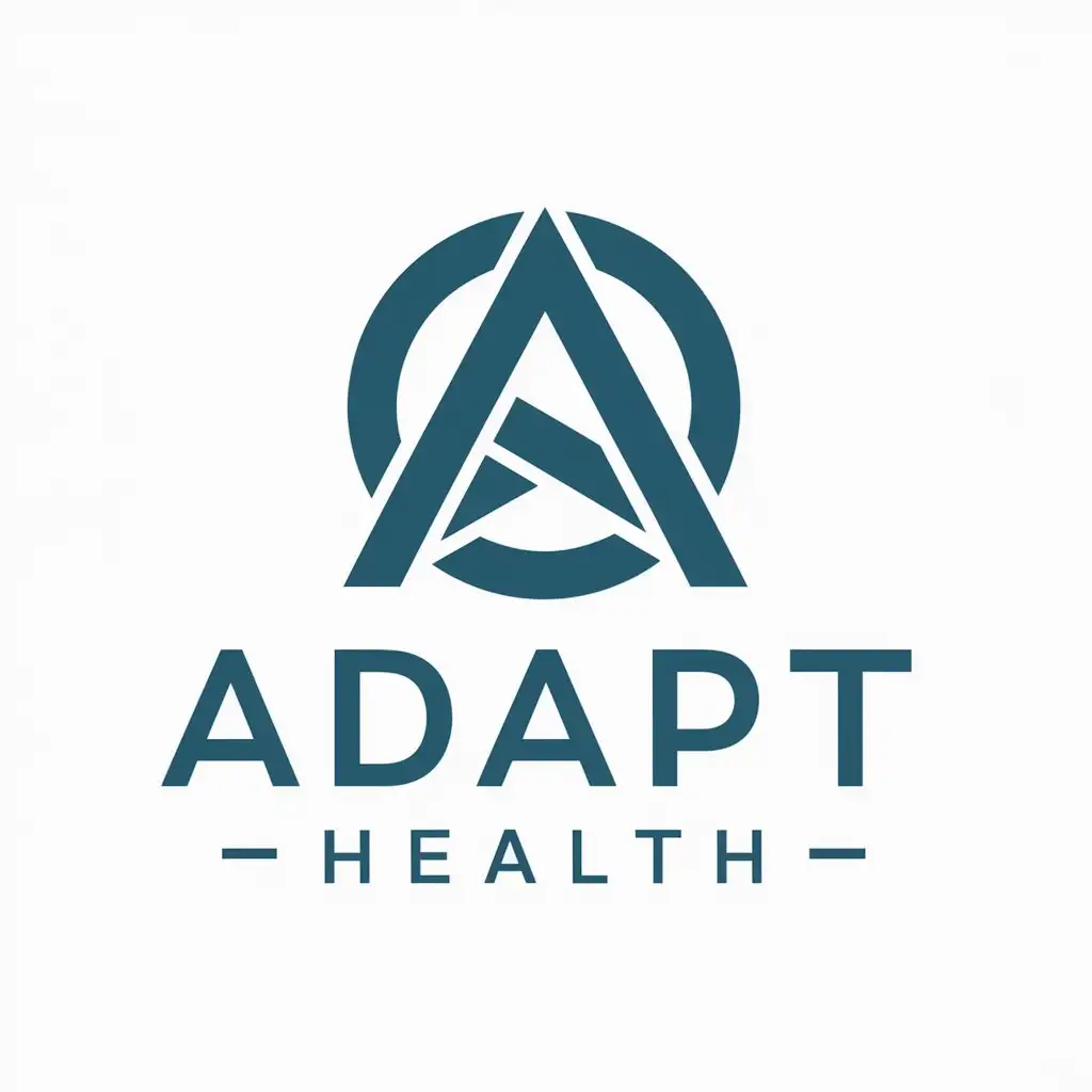 LOGO Design for Adapt Health Medical Symbol in Moderate Tones on a Clear Background