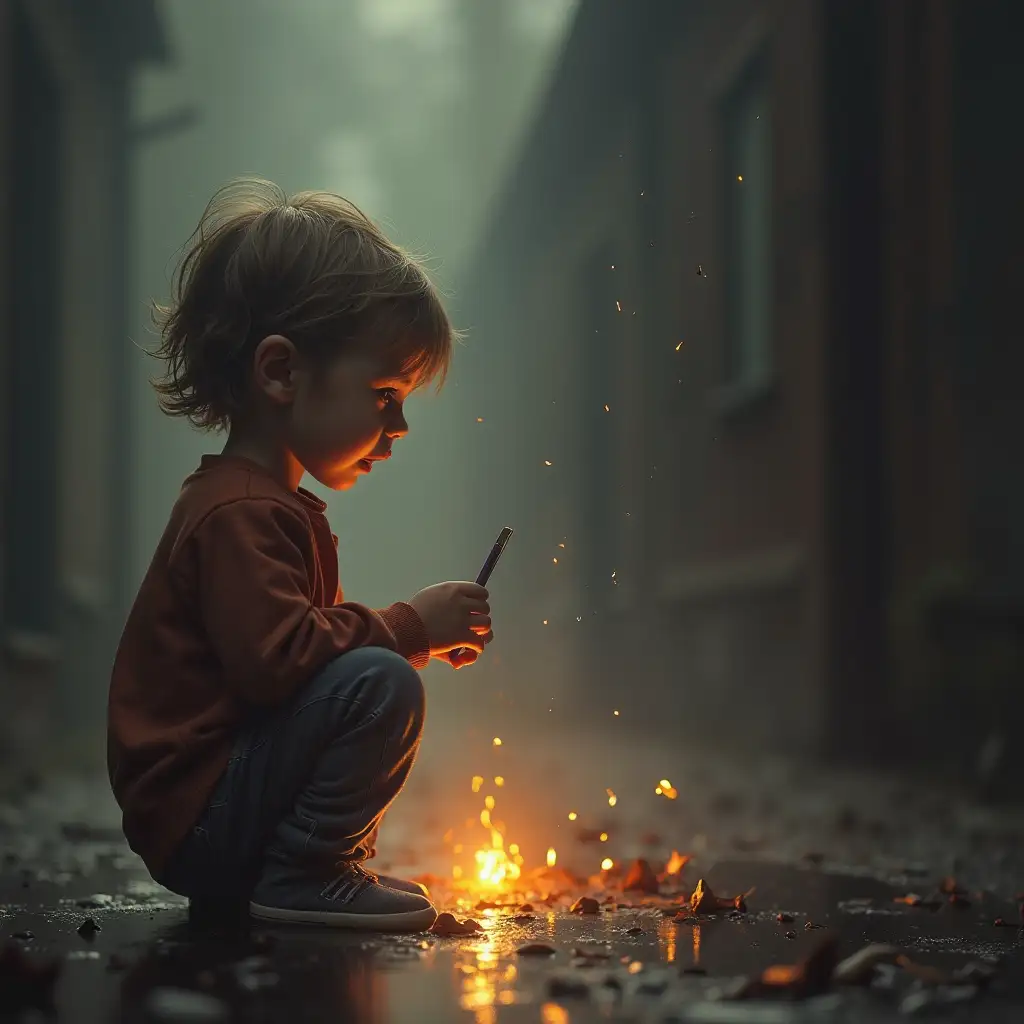 Little-Kid-Looking-at-Their-GrownUp-Self-in-a-Moment-of-SelfReflection-and-Healing