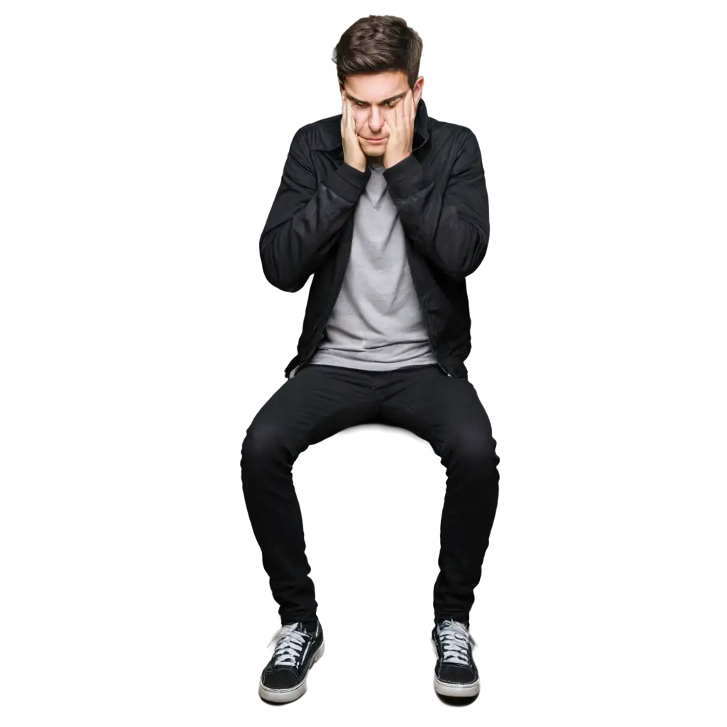 Depression-Boy-PNG-Image-HighQuality-ArtworkPNG-Image-SEO-Scenarios-for-Emotional-and-Artistic-Expression