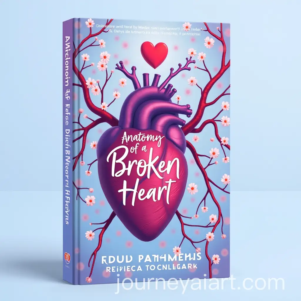 Book-Cover-Design-for-Anatomy-of-a-Broken-Heart-Featuring-Medical-Elements